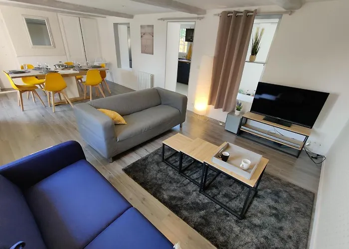 Апартаменты Homefleur - Grand Avec Jardin 4-6 Personnes